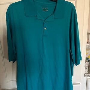 Walter Hagen Men's Teal Polo Shirt XL